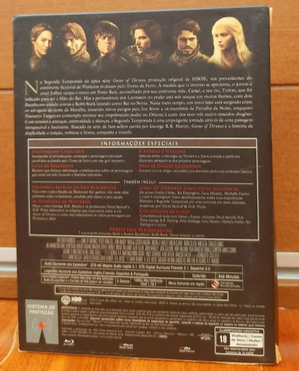 Bluray Game of Thrones - A 2ª Temporada Completa - Foto 2