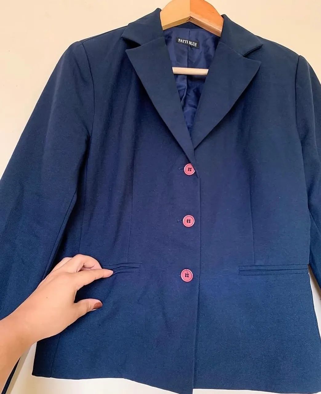 Blazer de alfaiataria - Patti Blue - Foto 2
