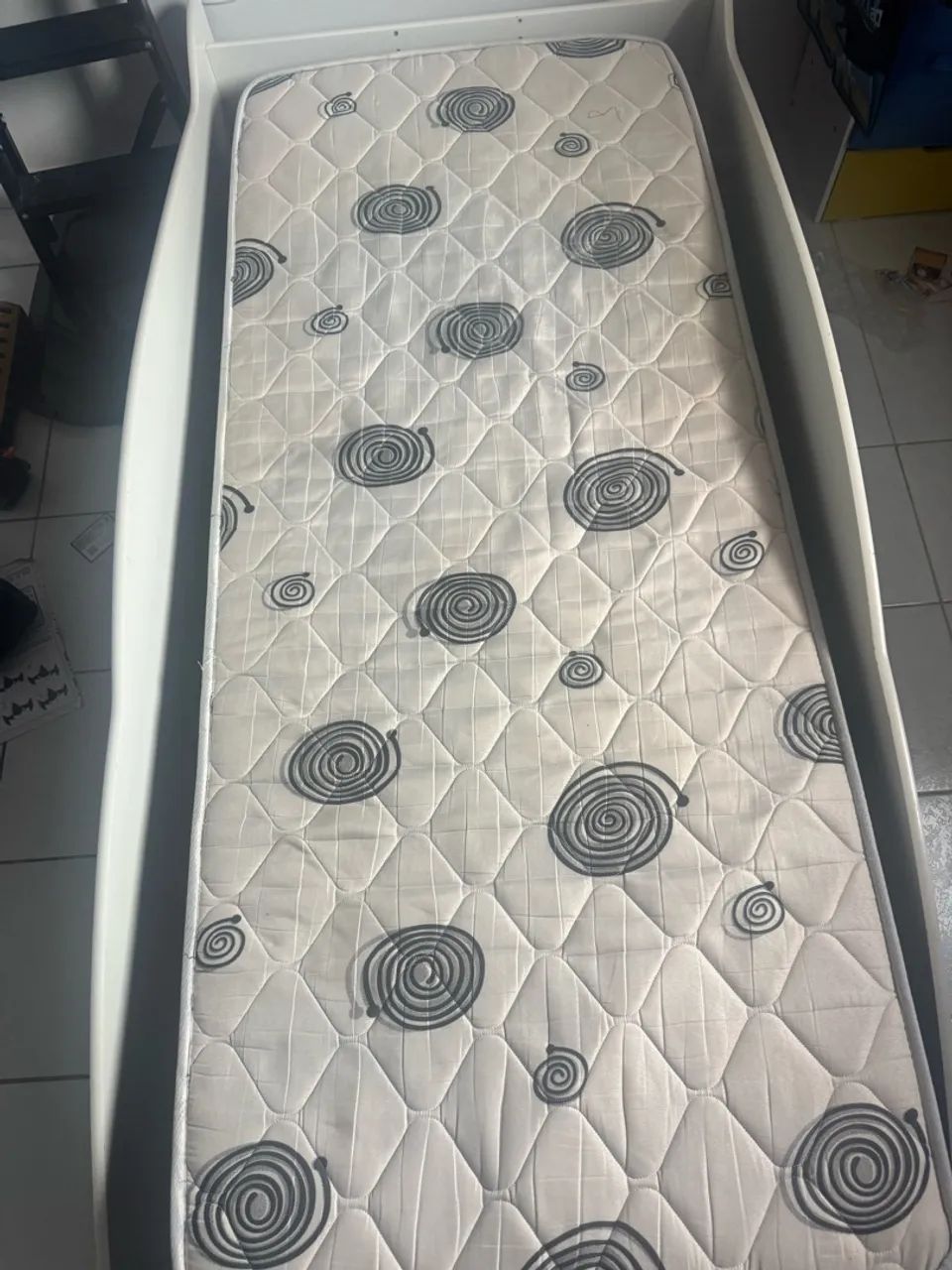 Cama infantil com colchão  - Foto 2