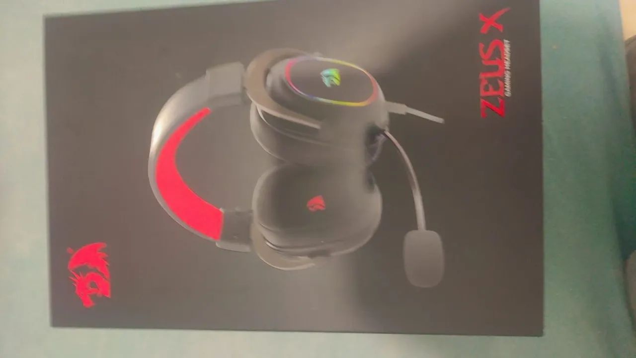 Headset Red dragon Zeus com mic