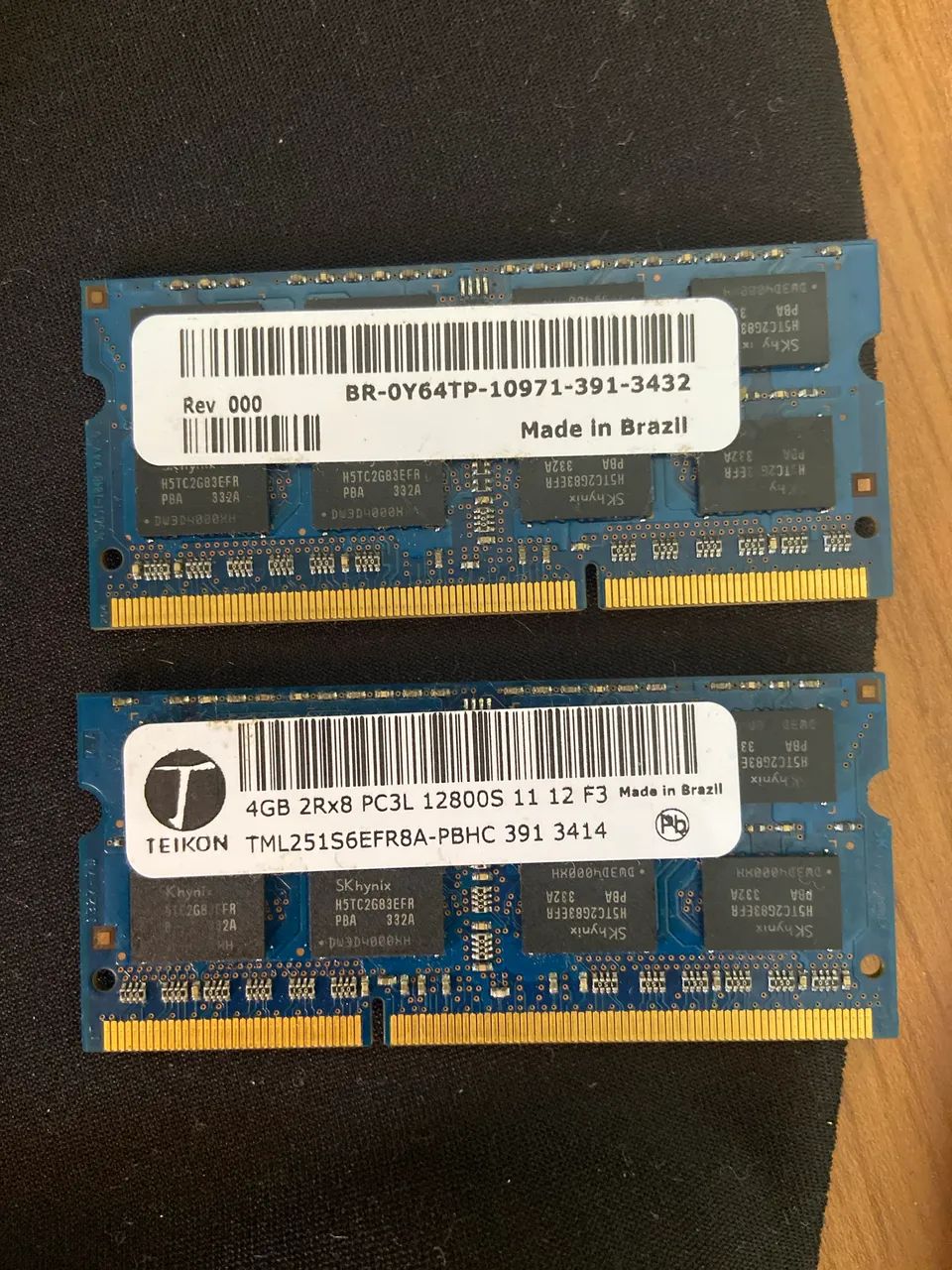 Memória para notebook 