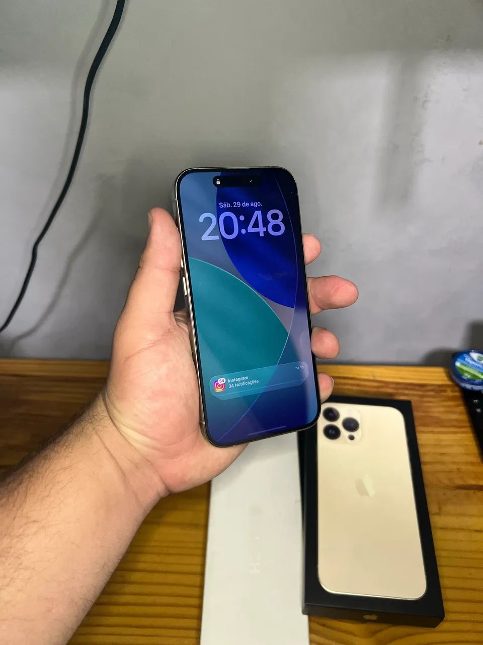 iPhone 15 Pro Natural Titanium - Foto 5