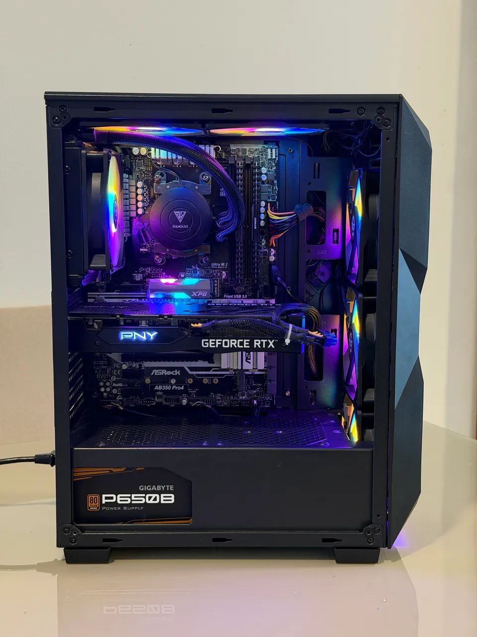 PC Gamer Ryzen 7 5700X / RTX 3060 Ti - Computadores e Desktops