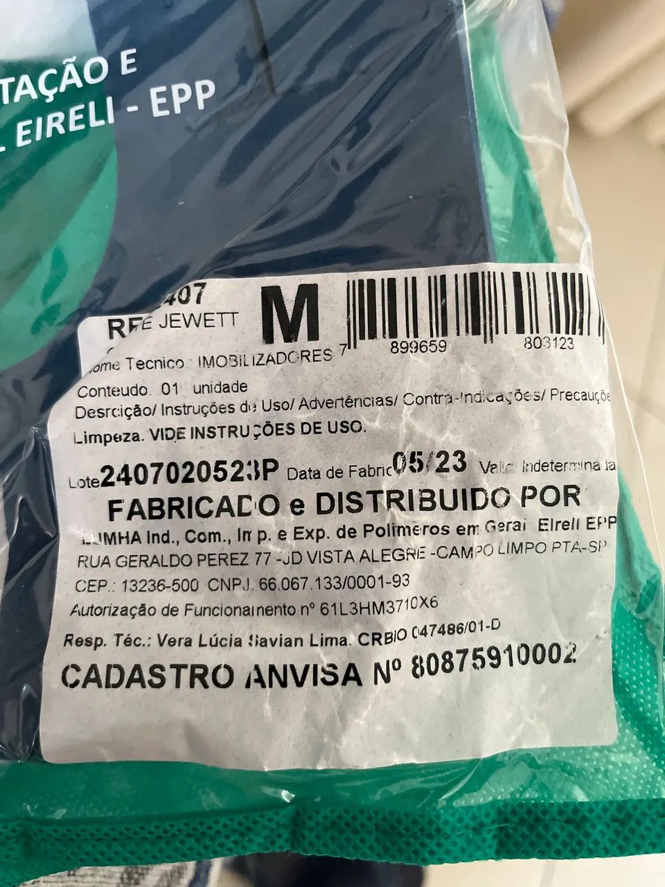 Colete cervical ortopédico JEWETT - Foto 4
