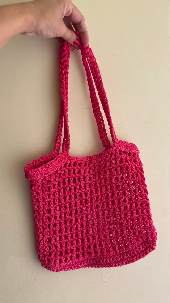 Bolsa crochê infantil