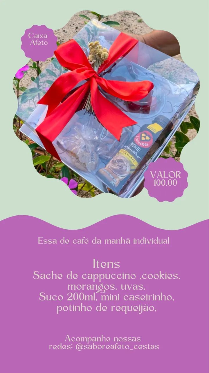 Cesta de café da Manhã  - Foto 2