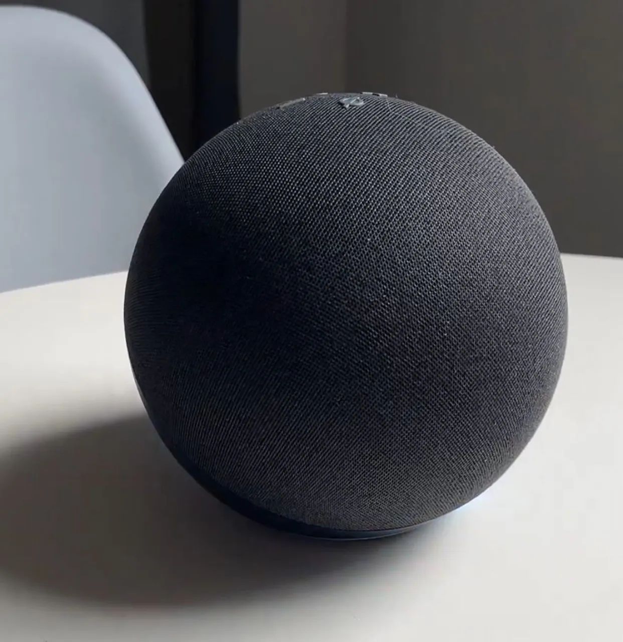 Alexa Amazon Echo Dot Assistente Virtual Portugues Cor Charcoal
