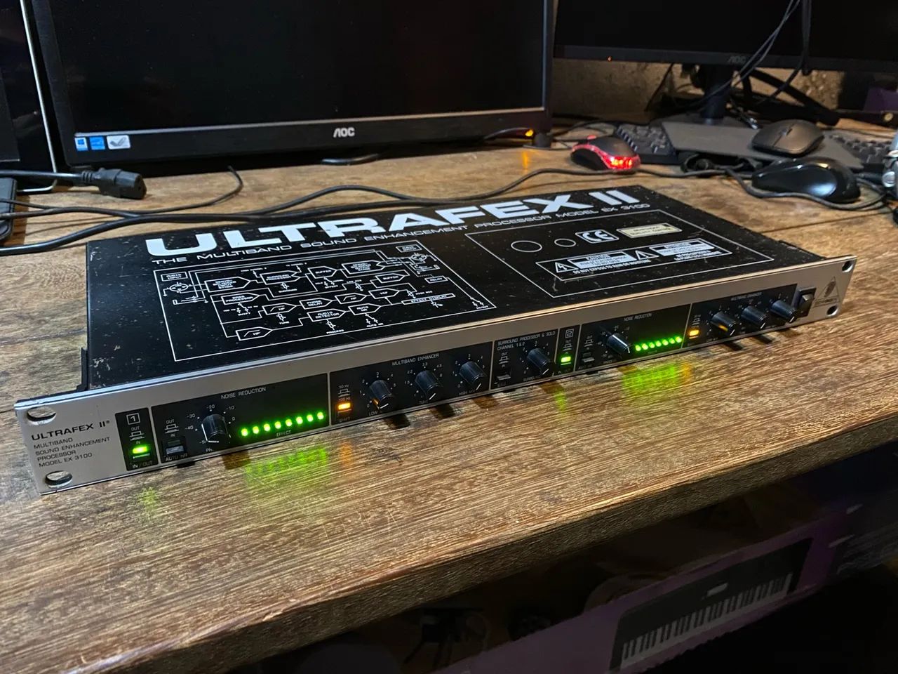 Behringer Ultrafex II EX3100 Processador Audio - Foto 2
