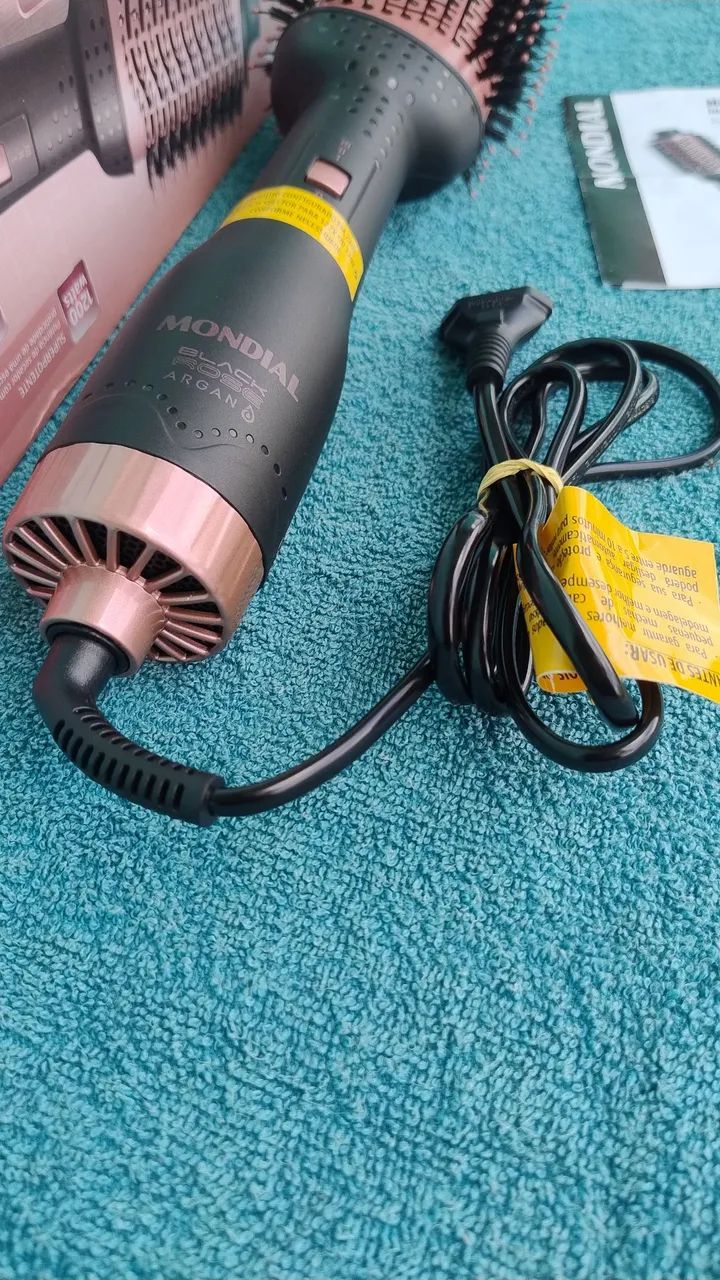 Escova secadora MONDIAL (3 em 1) Seca, alisa e modela. - Foto 4