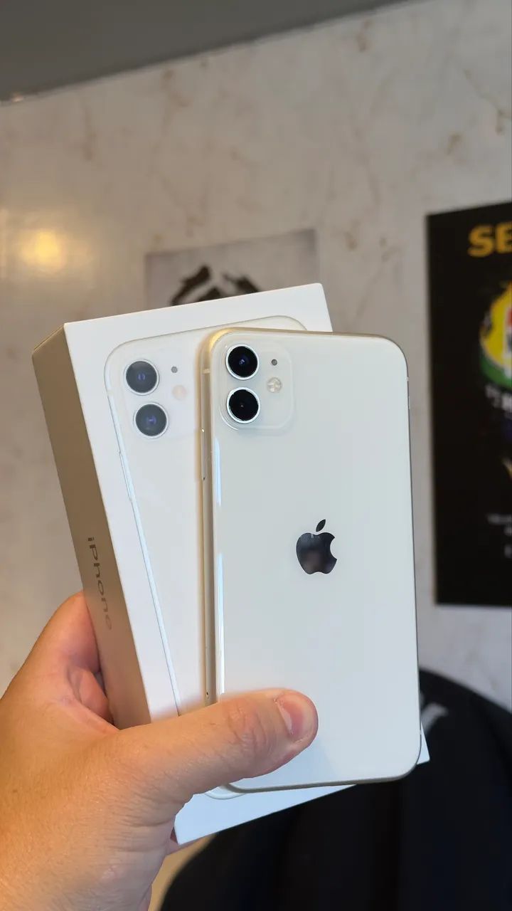 iPhone 11 128GB - Branco - Celulares e Smartphones - Boqueirão iPhone 11 128GB - Branco - Celulares e Smartphones - Boqueirão