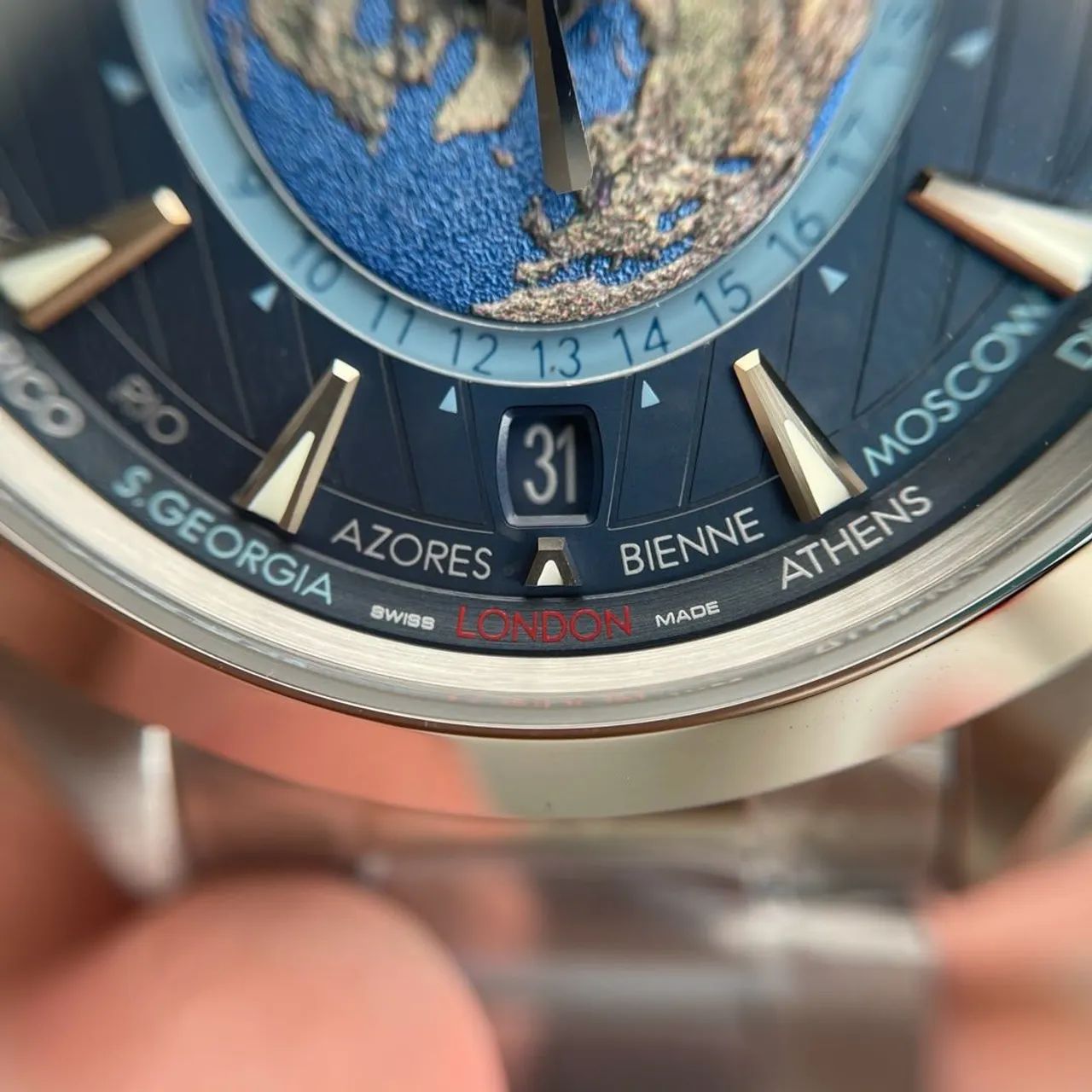 Omega Seamaster Aqua Terra 150M Worldtimer /43 /.S.C - Foto 4