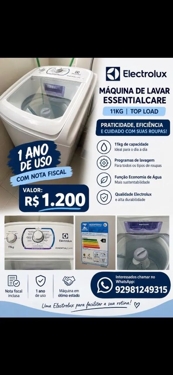 Maquina de lavar