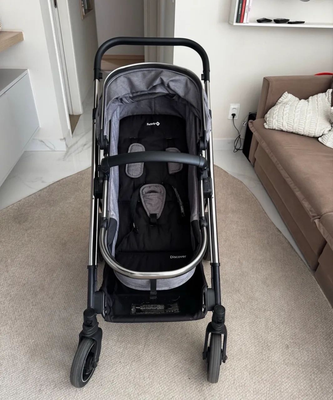 Carrinho de bebê Safety 1ST Discovery Grey - Foto 5