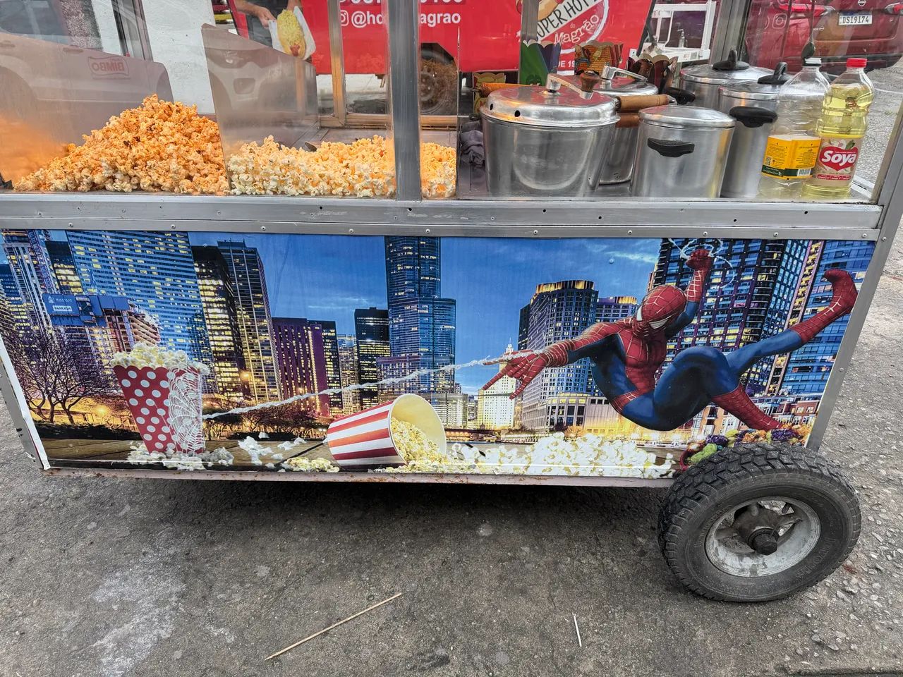 Carrinho de pipoca  - Foto 2