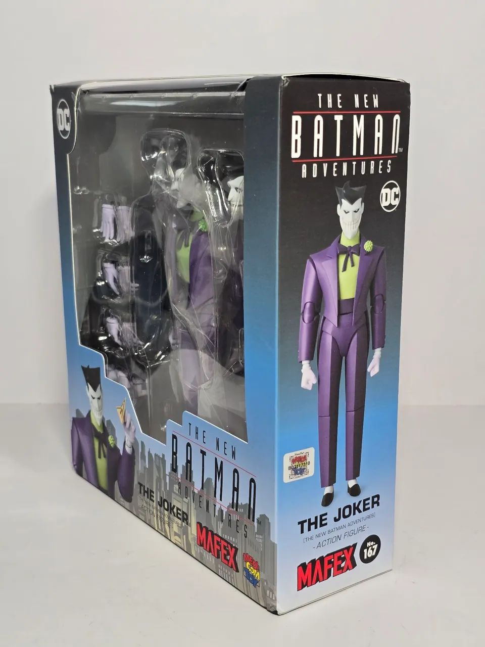 Batman New Animated Serie Joker Coringa Mafex lacrado - Foto 4