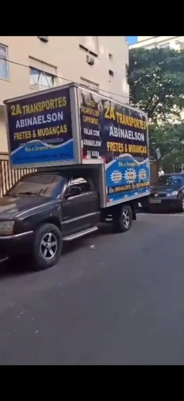 Caminhão s10 com baú e avanço  - Foto 2