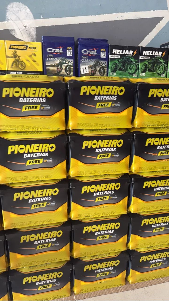 Bateria pioneiro 60 ah preço imperdível  - Foto 4