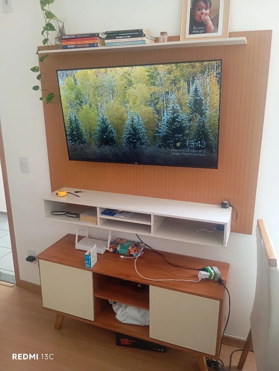 Vendo rack e painel 