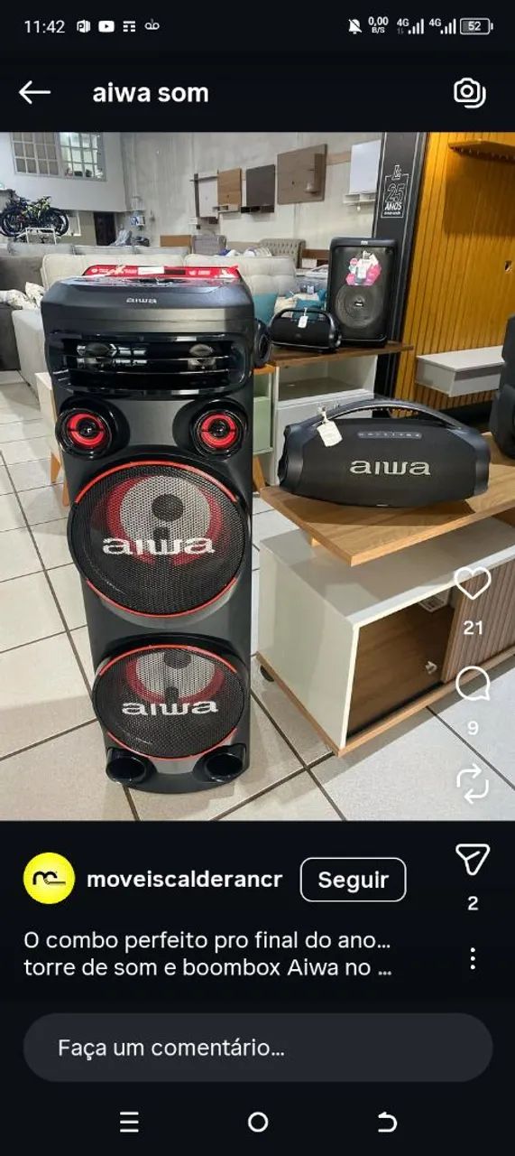 Vendo som Aiwa 