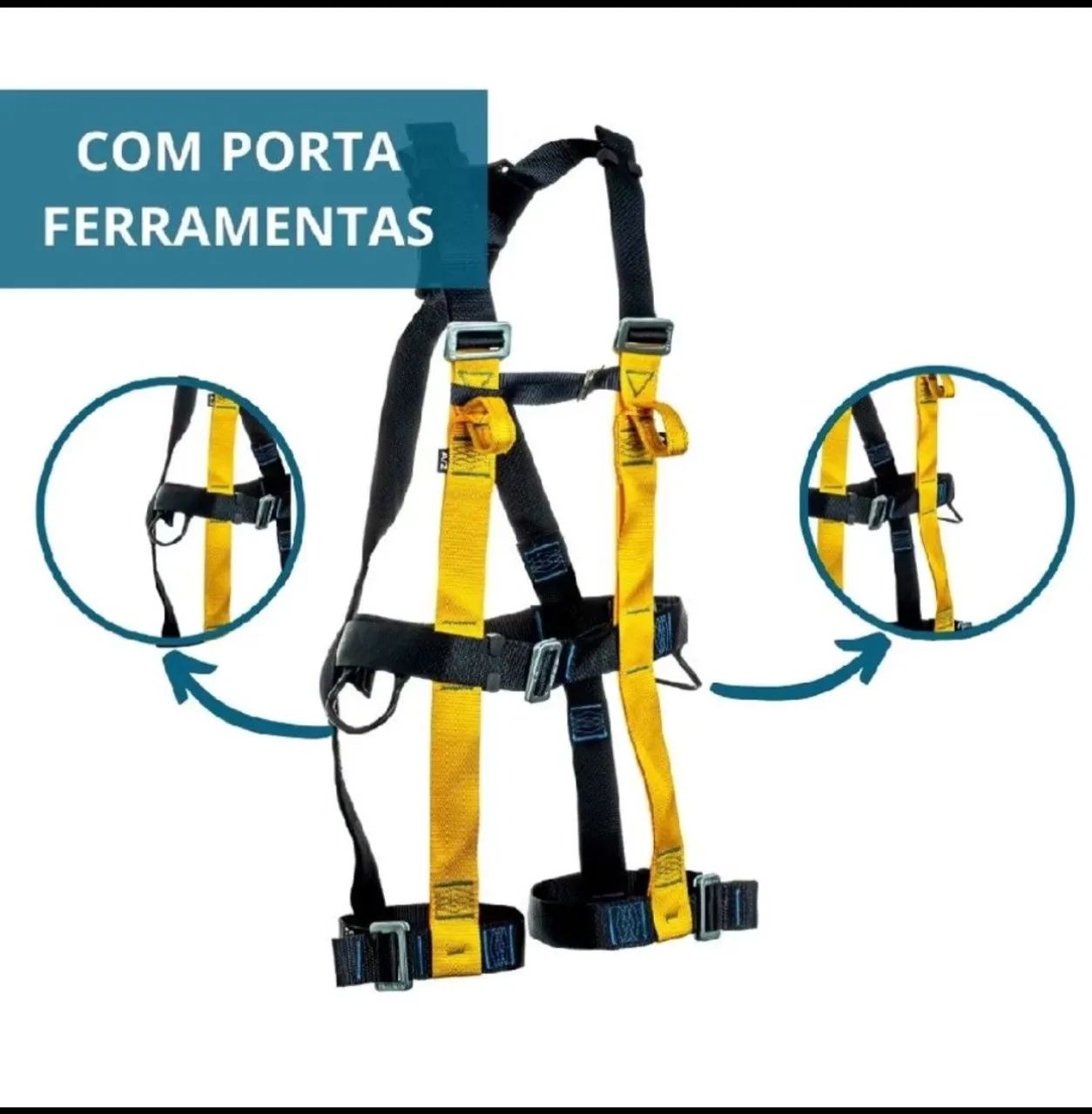 Cinto paraquedista com talabarte. (R$250,00). - Foto 3