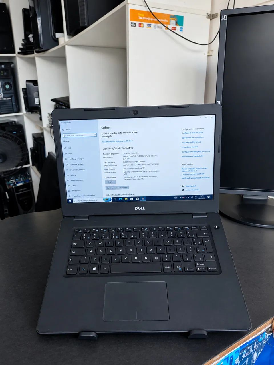 NOTEBOOK DELL I5 DDR4 SEMINOVO - Foto 3