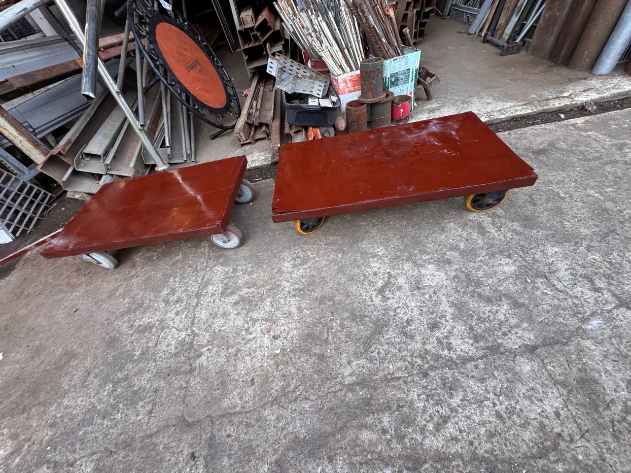  Carrinho. 83cm x 50 centímetros largura  - Foto 5