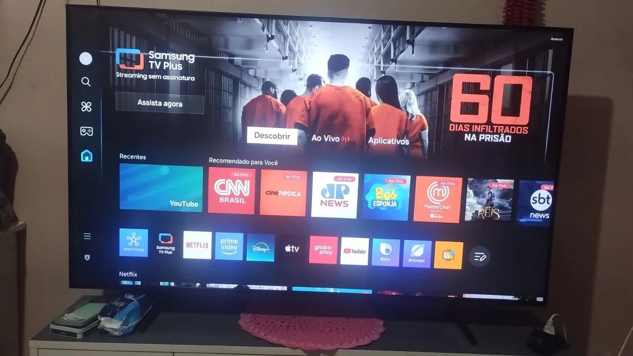 TV 55* UHD 4K SAMSUNG CRYSTAL - Foto 4
