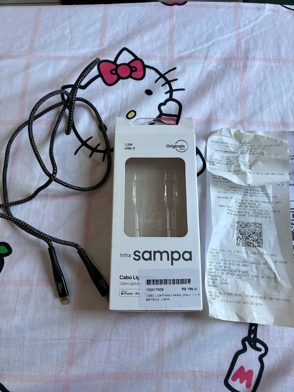 Cabo para usb-c original - Foto 2