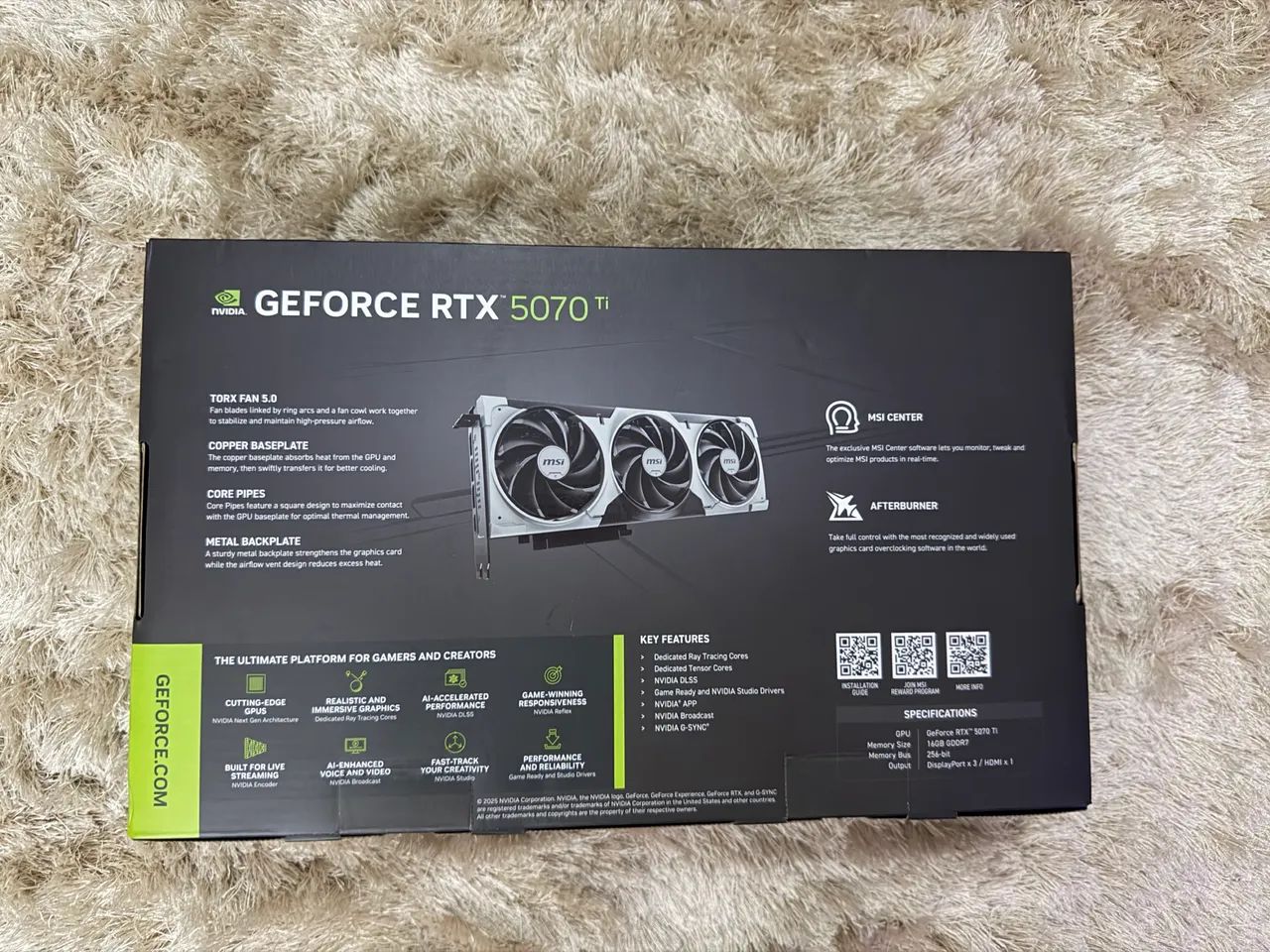 Rtx 5070 TI 16GB MSI NOVA - Foto 2