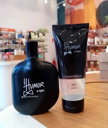 Presente Natura Humor A Rigor - Colônia 75ml + Shampoo 100ml . - Foto 2