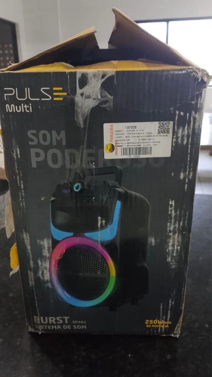 Caixa de som Pulse burst SP402E