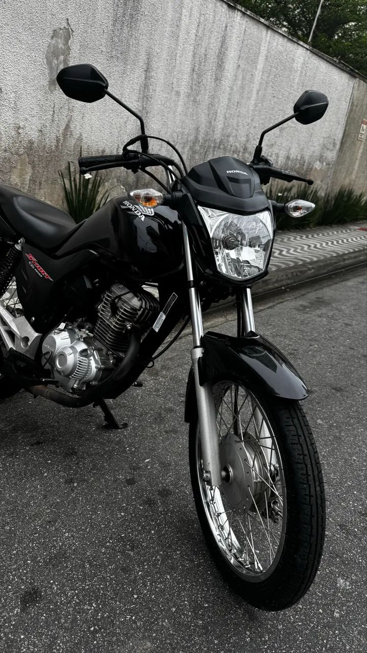 CG 160 Start 2024, só pegar e transferir 