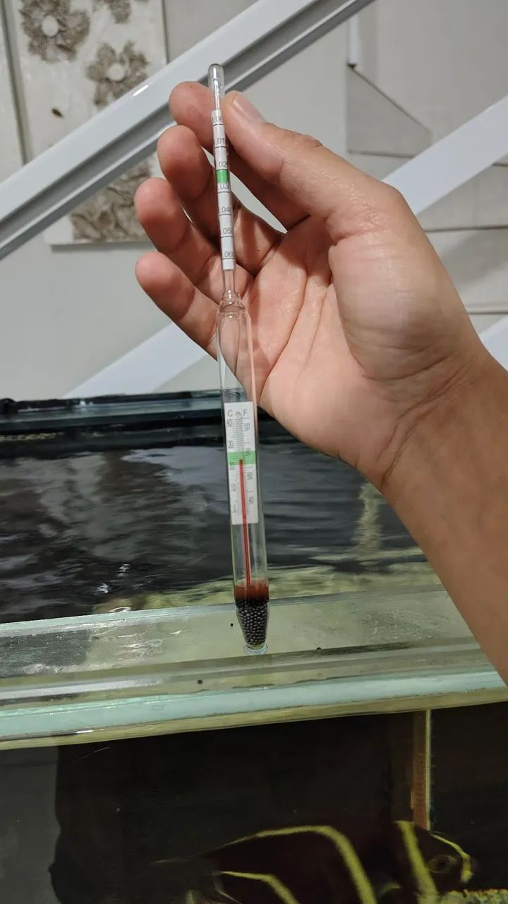 Kit de testes, refratômetro e termômetro analógico. - Foto 6