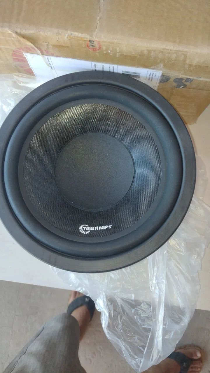 Auto falante Subwoofer Taramps T500 250 RMS de 8 polegadas  - Foto 2