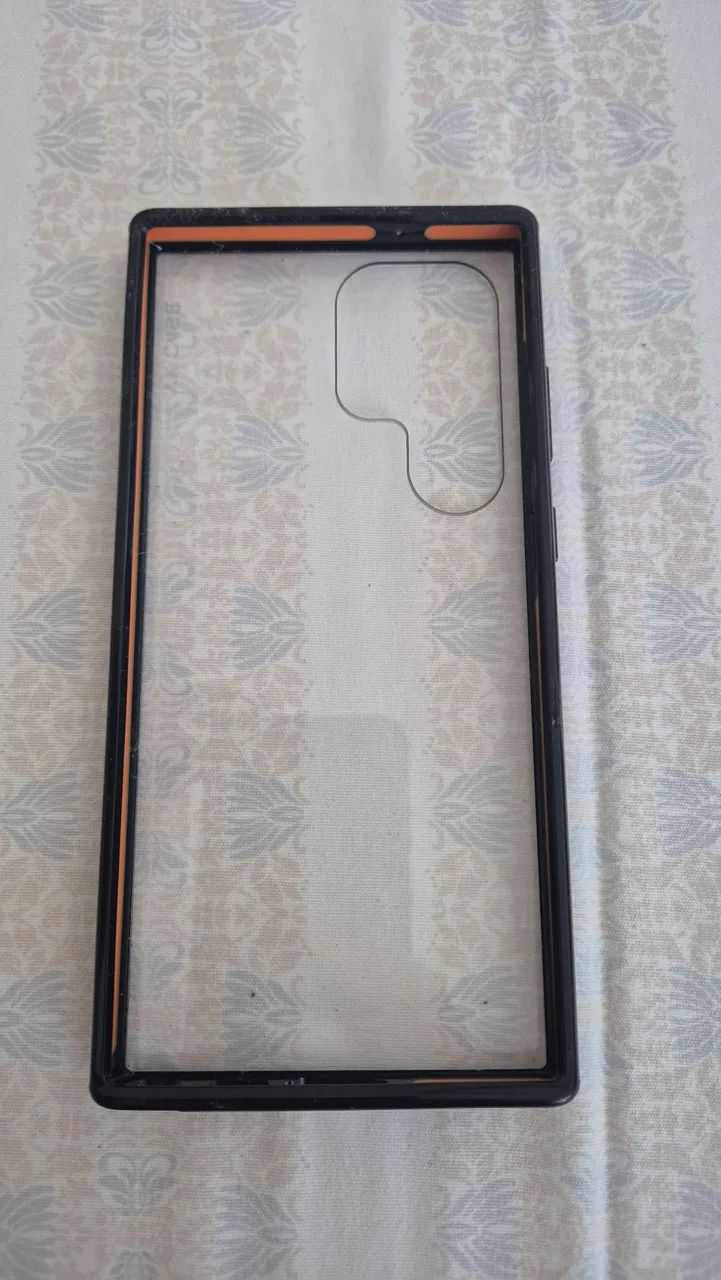 Capa VX Case S23 Ultra Transparente (pouco uso) - Foto 3