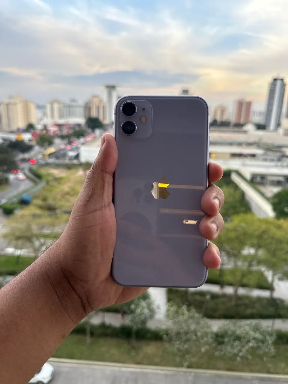 11 ROXO DE 128GB USADO - Foto 3