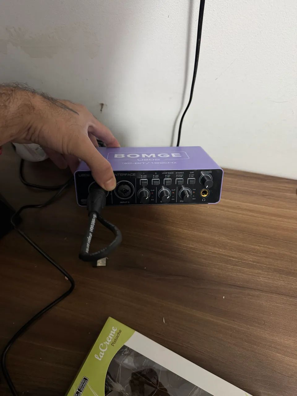 Interface de áudio - Bomge U202 32bit 192hz - Foto 2