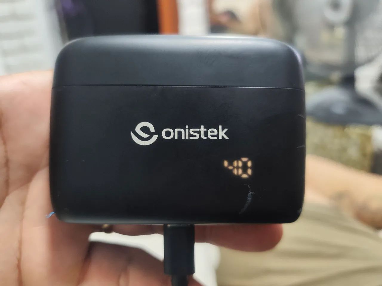 Microfone de lapela onistek 