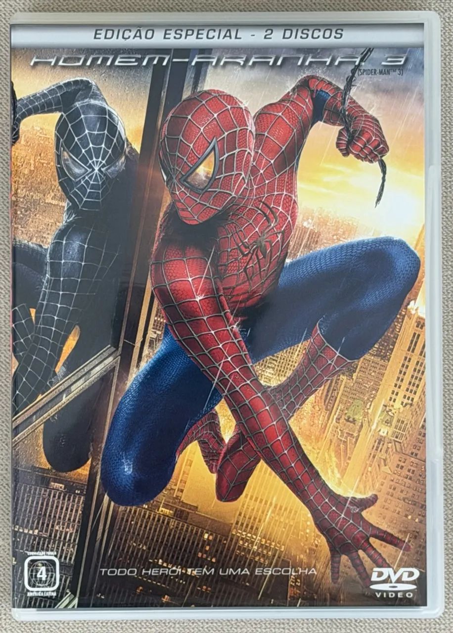 DVD Homem Aranha 3 (original)