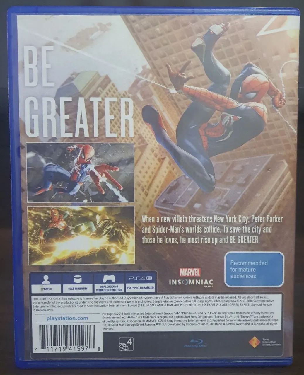 Jogo Marvel Spider Man ps4 - Foto 2