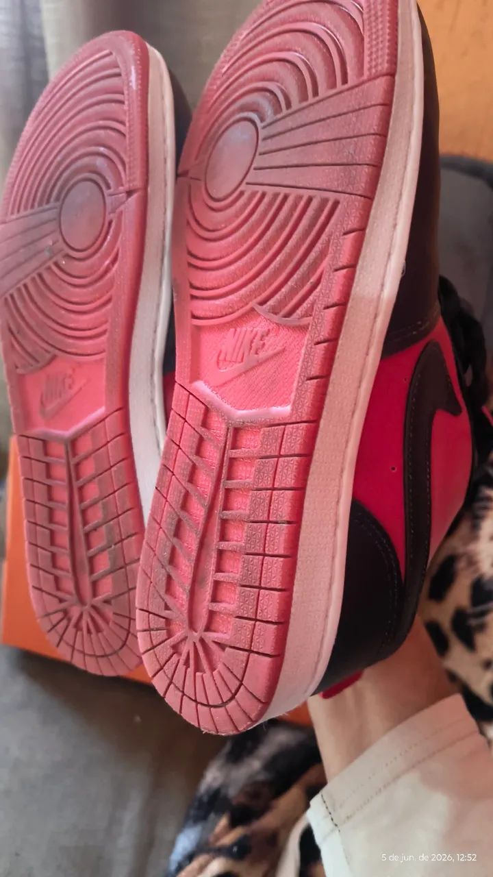 Tênis Nike Red em couro número 39 - Foto 4