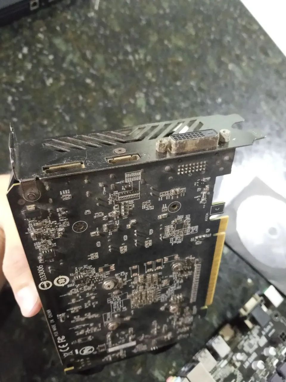 Placa mãe Asus a320m-k queimada; GPU Gigabyte GTX 1050TI sem dar vídeo - Foto 4