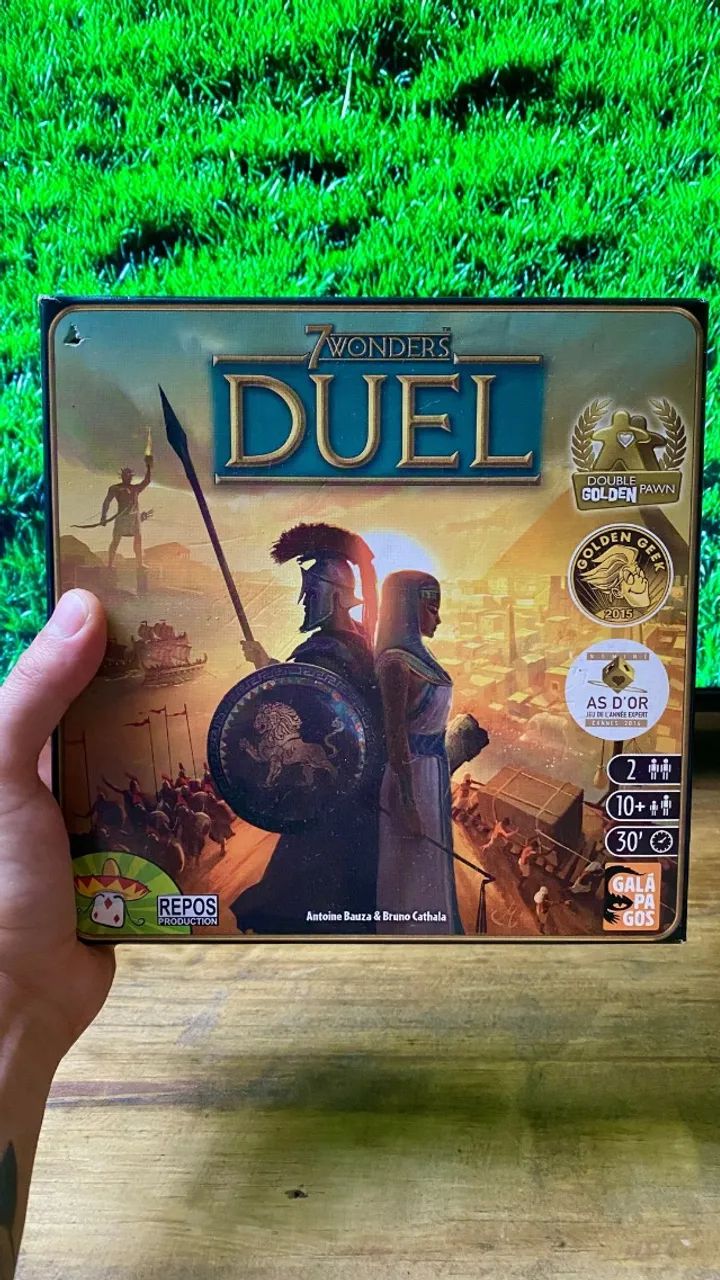 Jogo de tabuleiro 7 Wonders Duel - Novo