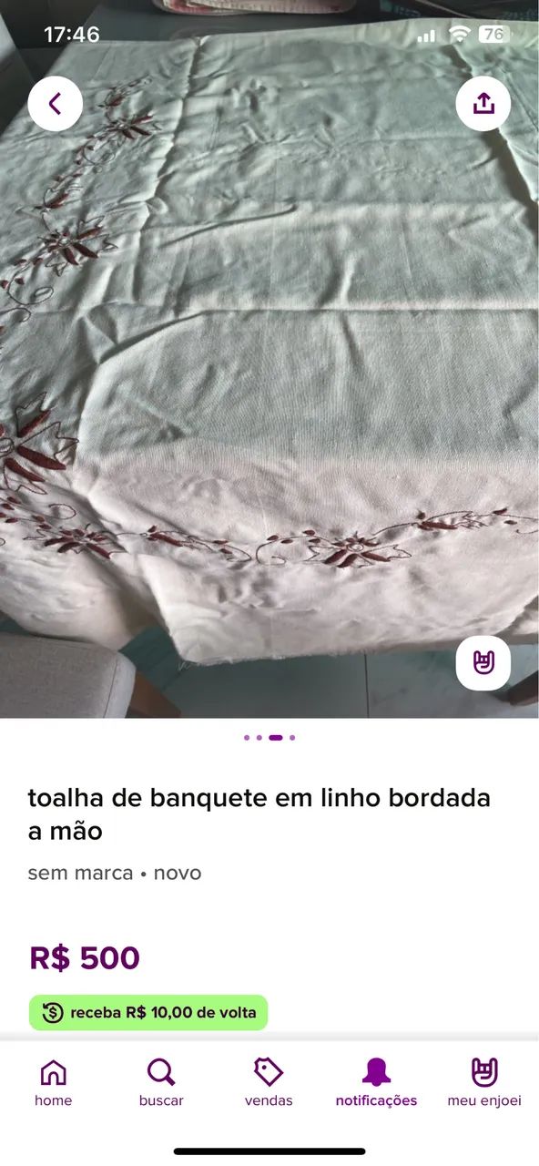 Toalha banquete 
