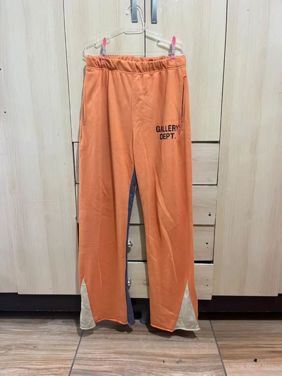 calça laranja gallery dept moletom - GG
