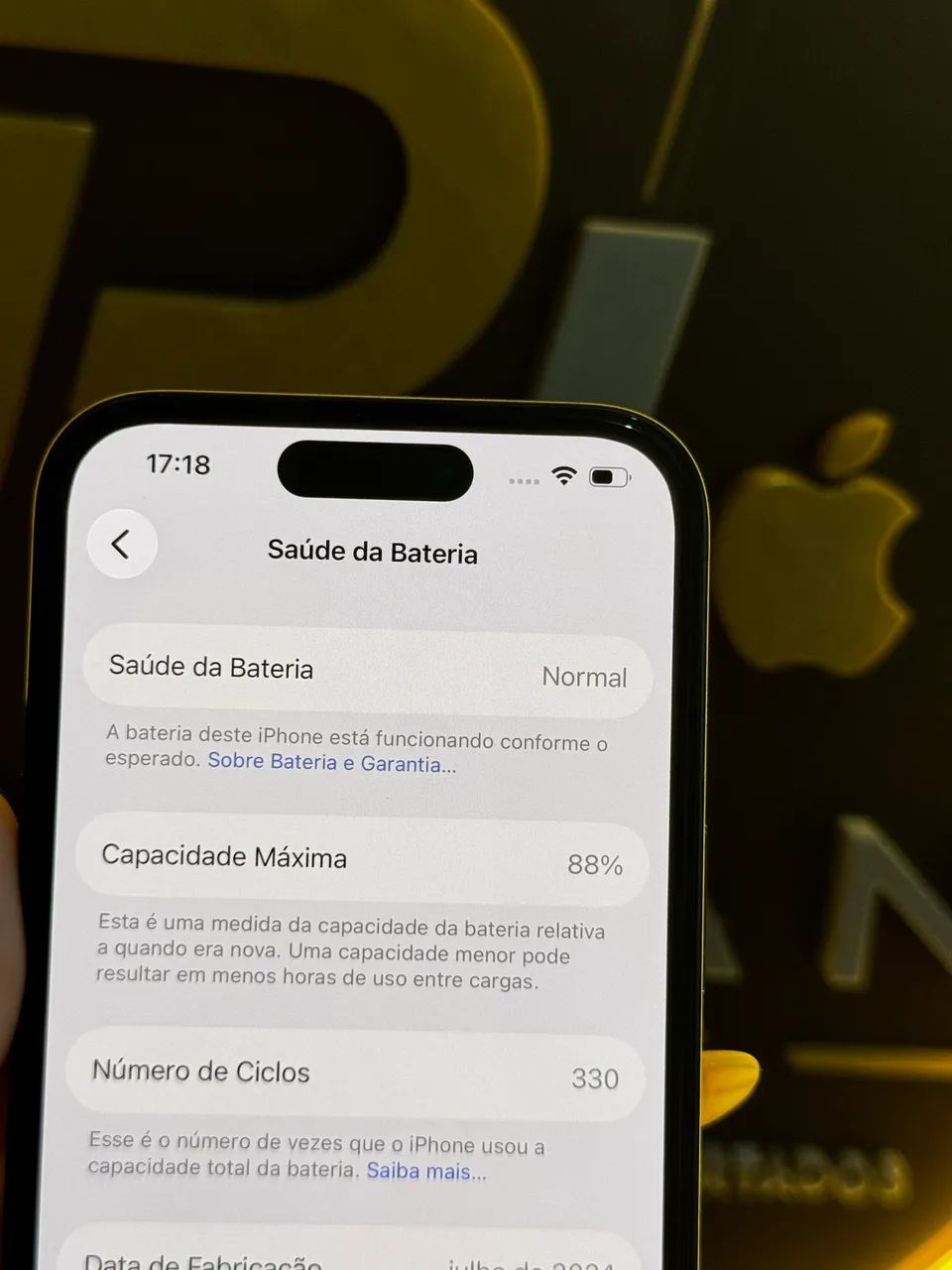iPhone 15 Preto 128GB - Foto 2