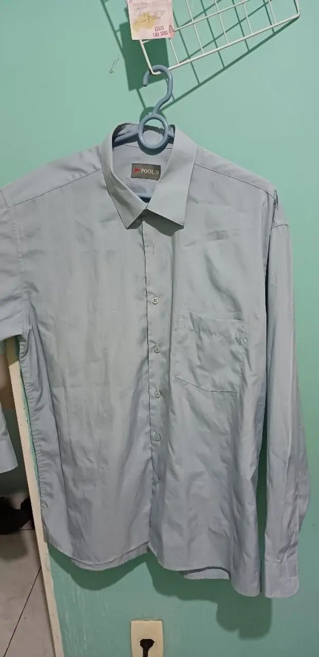 Blusa social Masculina 