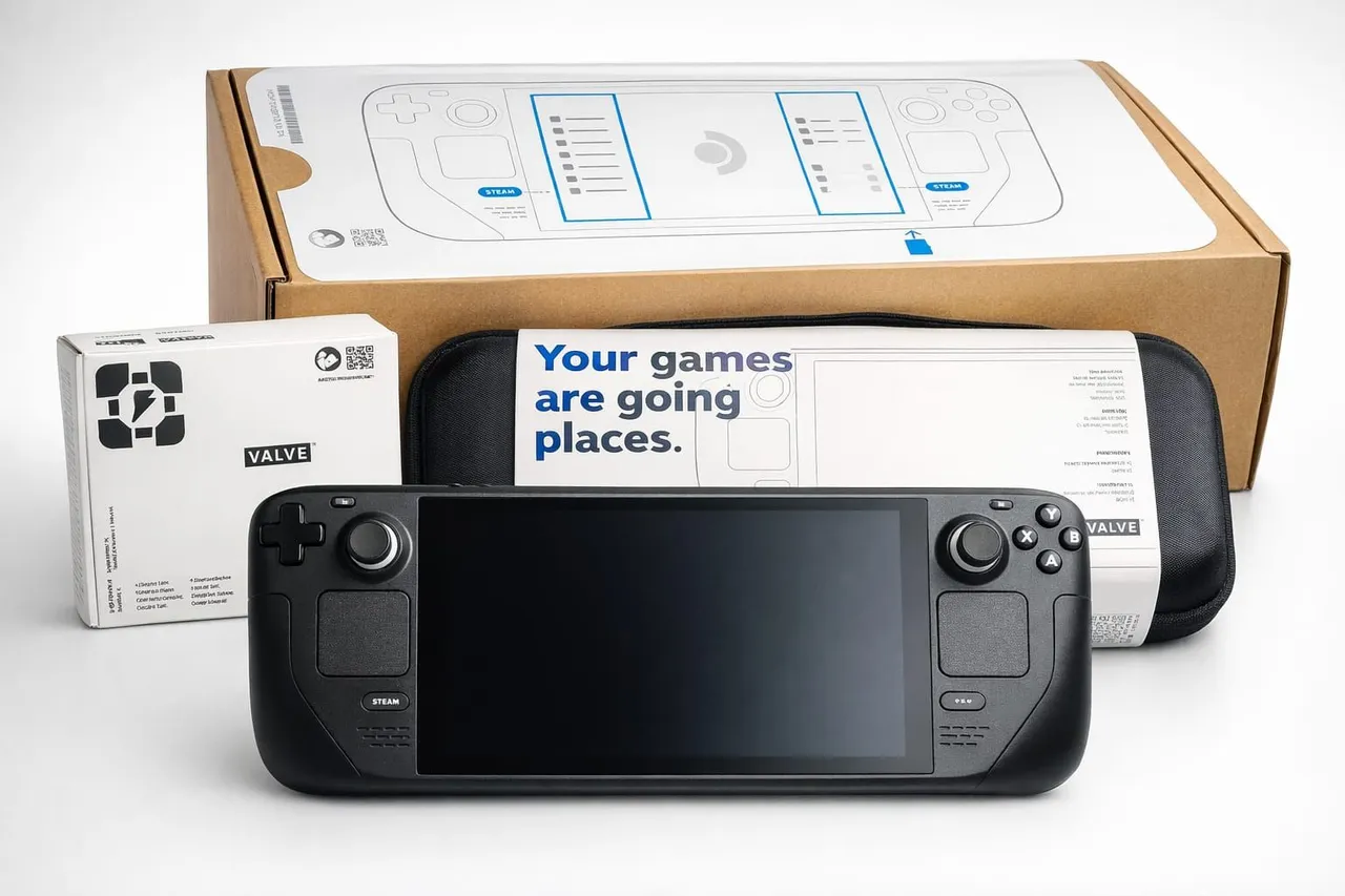 Steam Deck Lcd 256gb - Semi Novo - Consoles de Vídeo Game