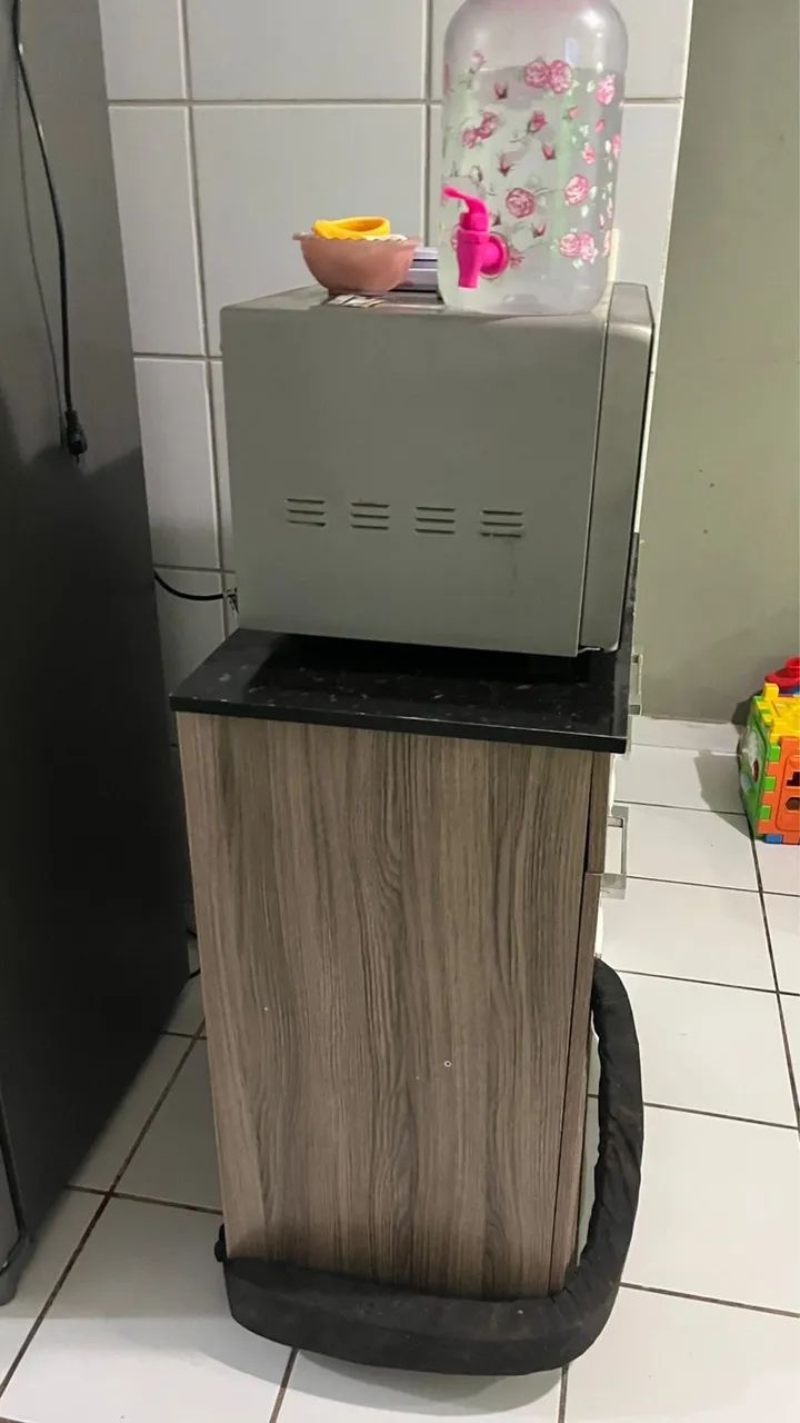 Balcão para microondas com 1 gaveta e 2 portas  - Foto 2