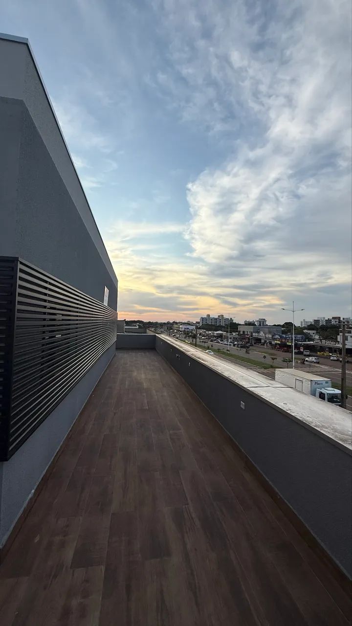 Sala comercial 160m2 - Palmas Brasil Norte - toda a cobertura do prédio